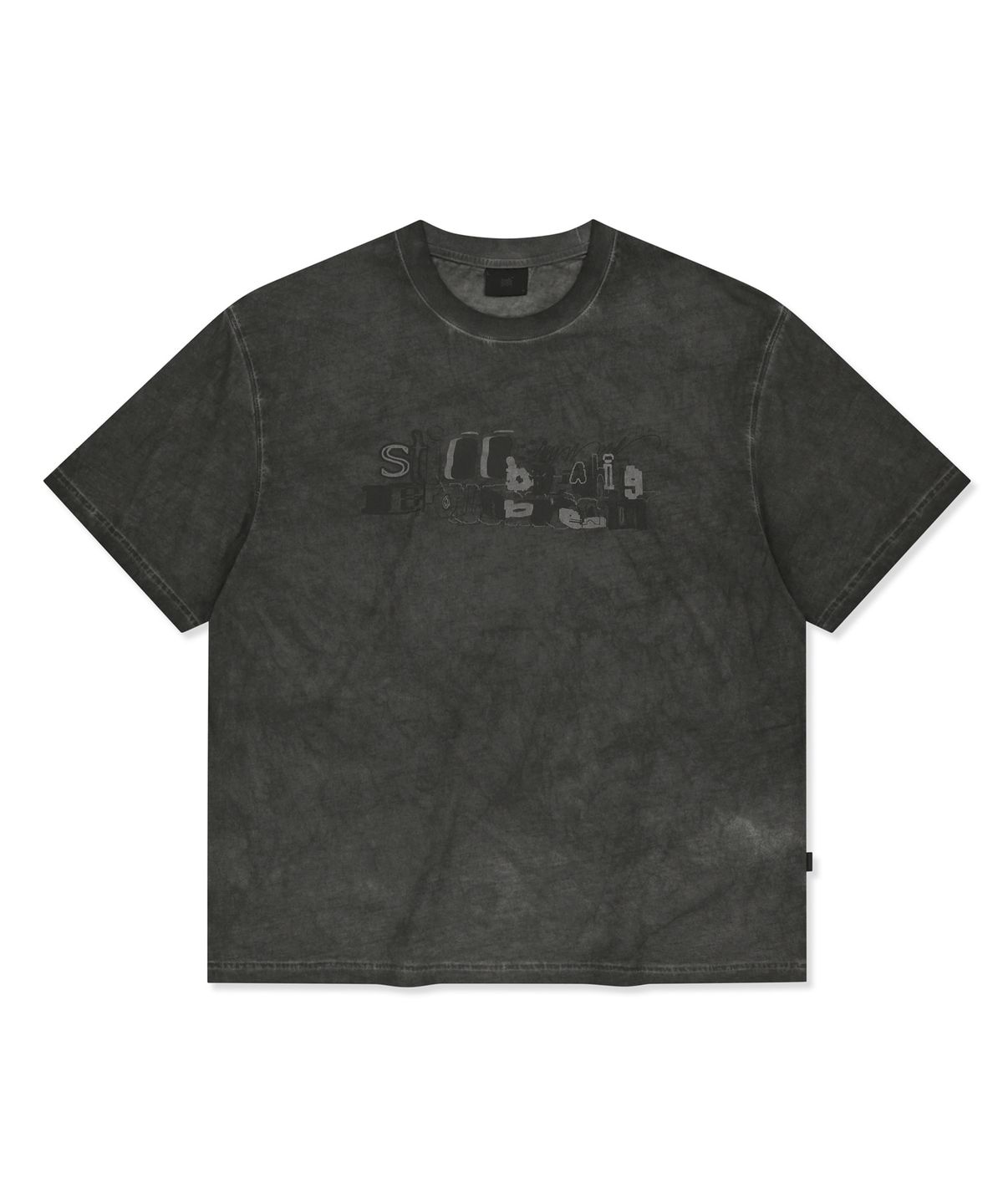 브라운브레스(BROWNBREATH) STILL BREATHING TEE - CHARCOAL