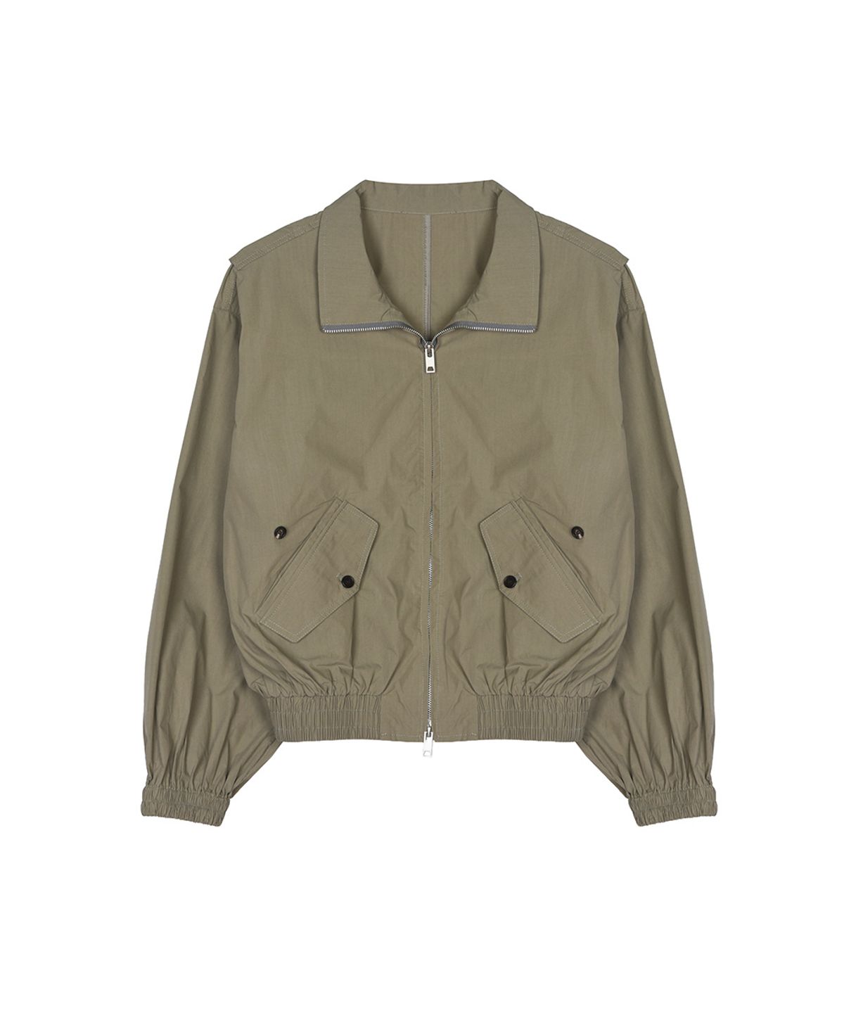 그랭드보떼(GRAIN DE BEAUTE) BITTZ OVERFIT JACKET [KHAKI]