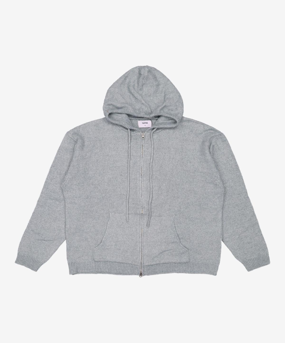 토피(TOFFEE) 마일드 니트 후드 집업 (MINT) XL