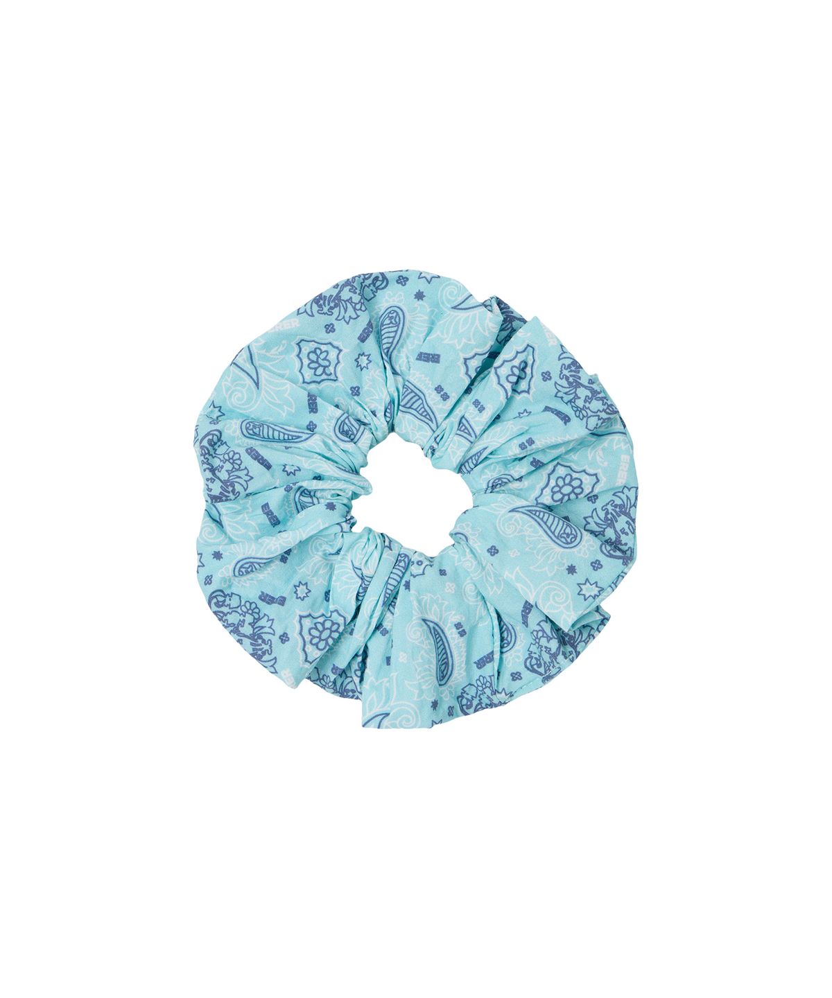 에르에르(ERER) Bandana Scrunchie Blue
