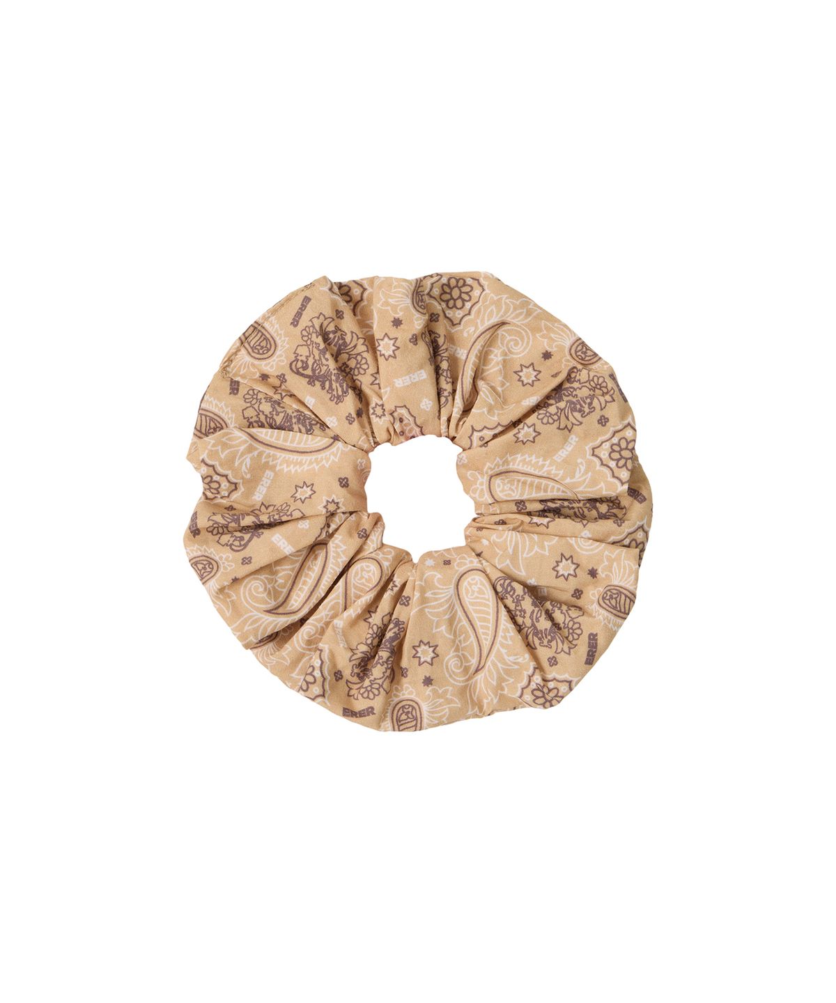 에르에르(ERER) Bandana Scrunchie Beige