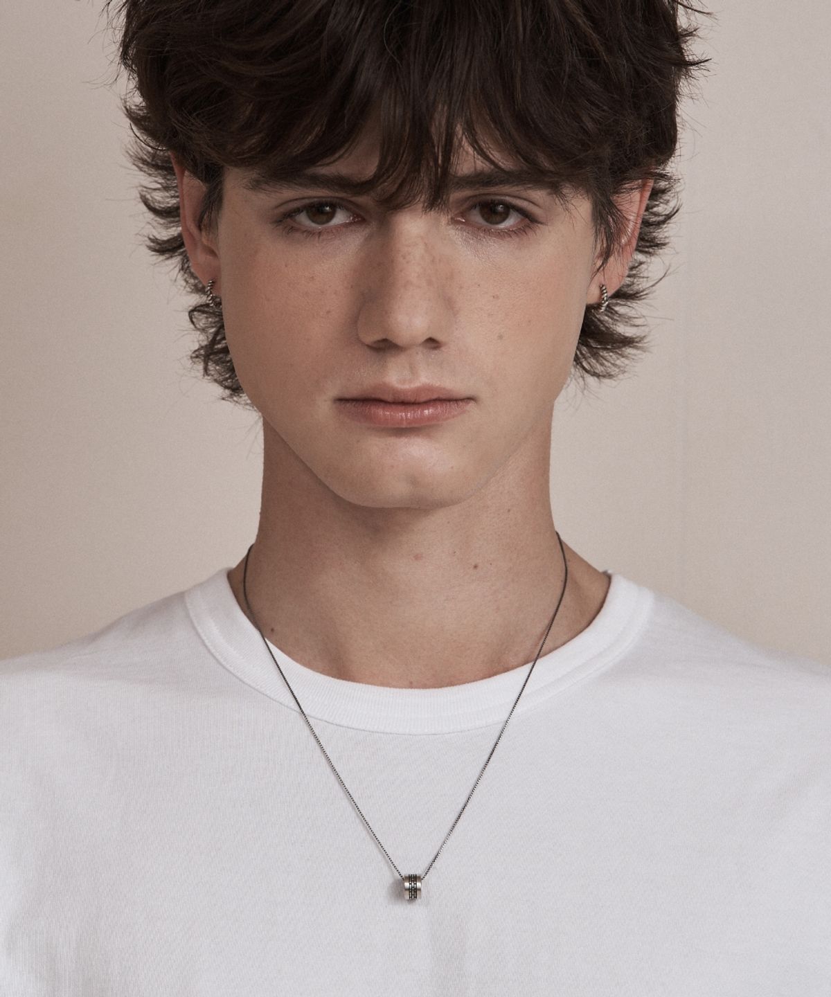 더스틸룸(THESTILLROOM) [SILVER] #N2601 Brick pendant necklace