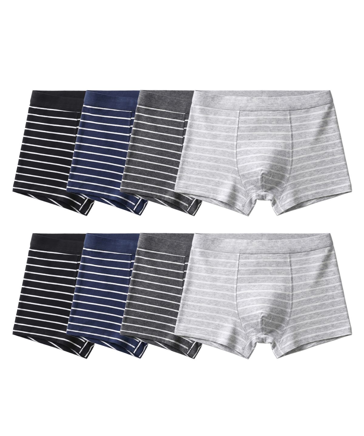언더스미스(UNDERSMITH) [8PACK] 스트라이프 남성 면 드로즈 팬티