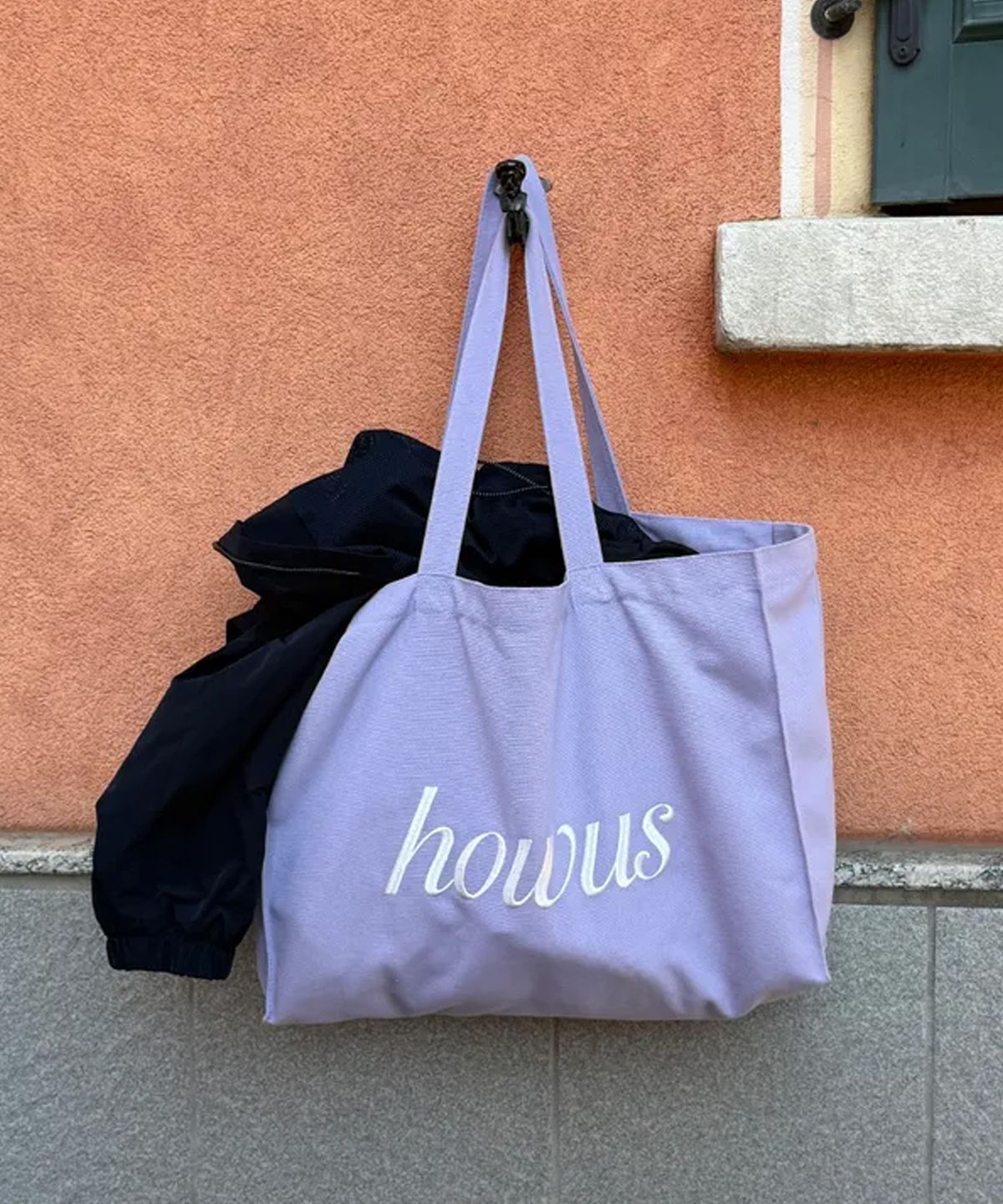 호와스(HOWUS) HOWUS LISTEN ECO BAG (LILAC)