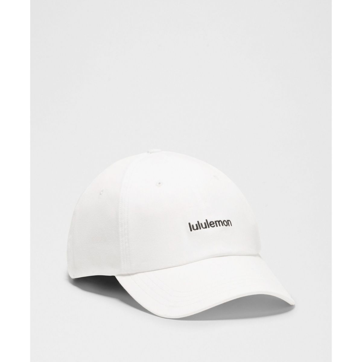 룰루레몬(LULULEMON) 클래식 유니섹스 볼 캡 *워드마크  WHT BLK