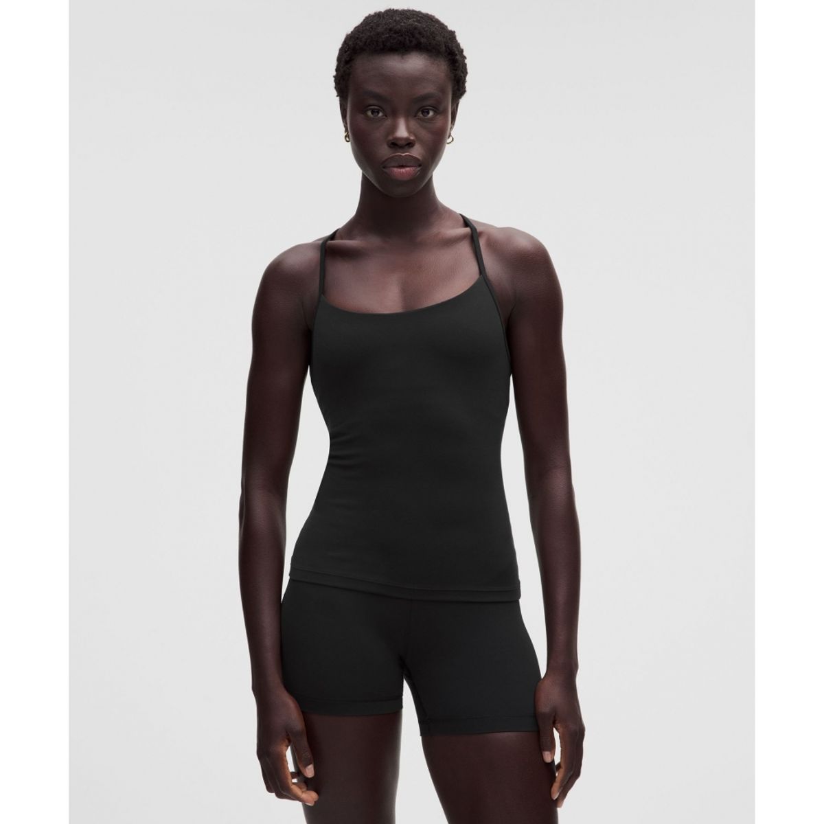 룰루레몬(LULULEMON) 플로우 Y 탱크탑 *라이트 서포트, B C컵  BLK