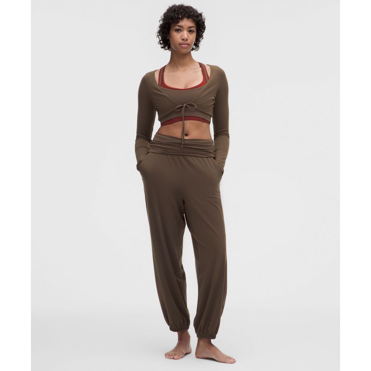 룰루레몬(LULULEMON) Align™ 폴드오버 릴랙스드 조거 *레귤러  WALC