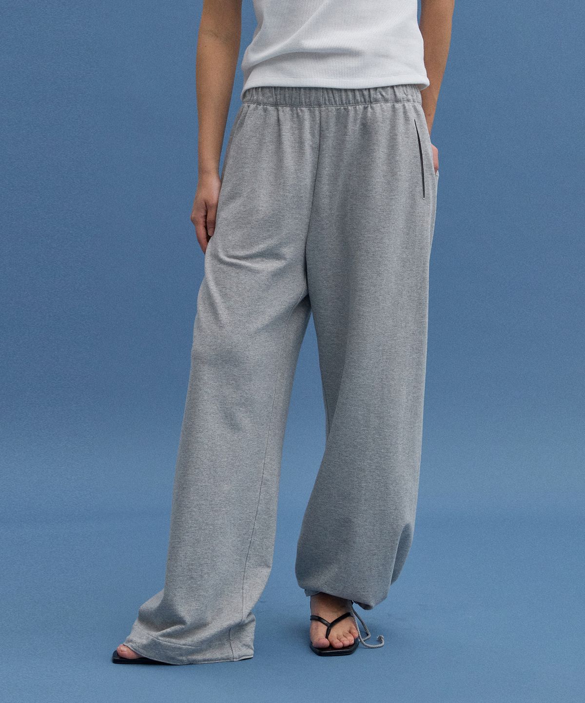 호와스(HOWUS) SOFT SUMMER SWEAT PANTS (MELANGE)