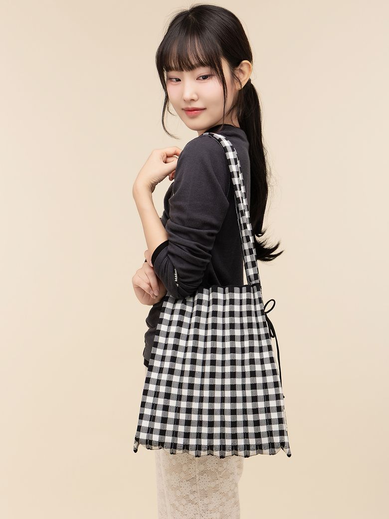 Lucky Pleats Knit M Check (ALL)