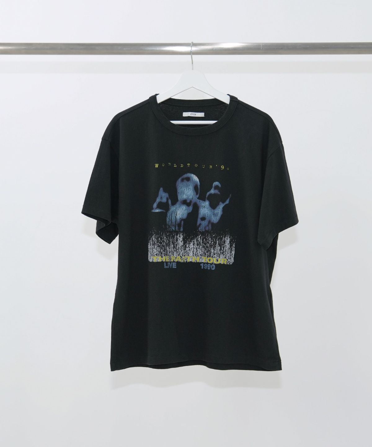 이티씨이(ETCE) REBIRTH BAND T-SHIRT (BLACK)