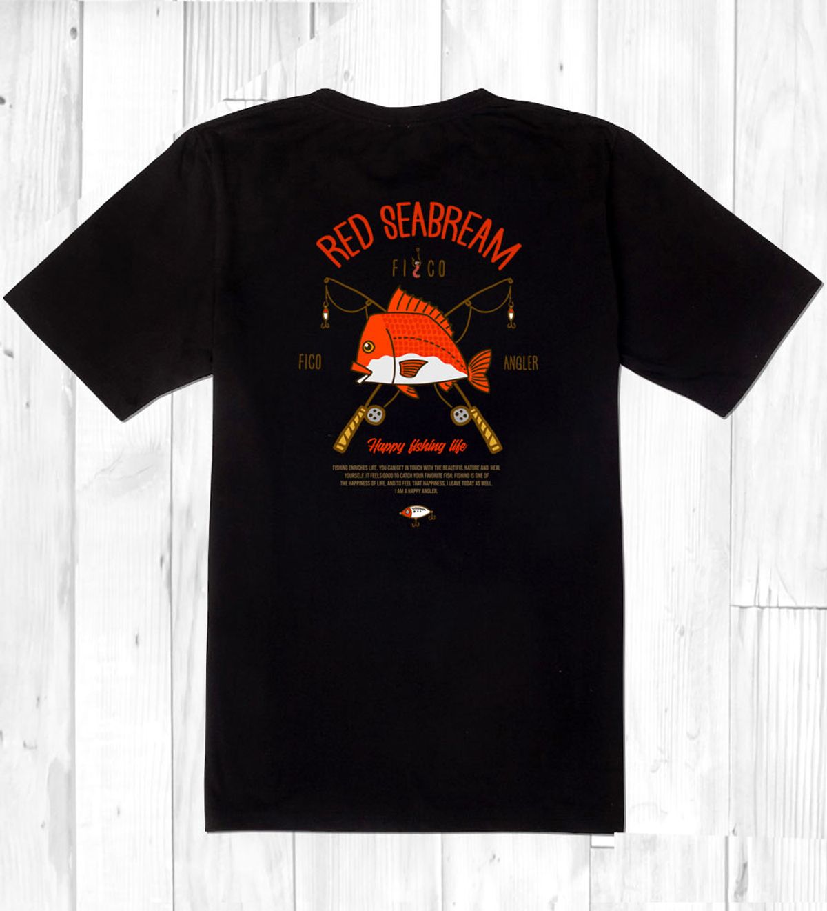 돌돌(DOLDOL) FICO-tshirts-AEROCOOL-77 참돔 타이라바 낚시 피코앵글러 에어로쿨 기능성 티셔츠 반팔티