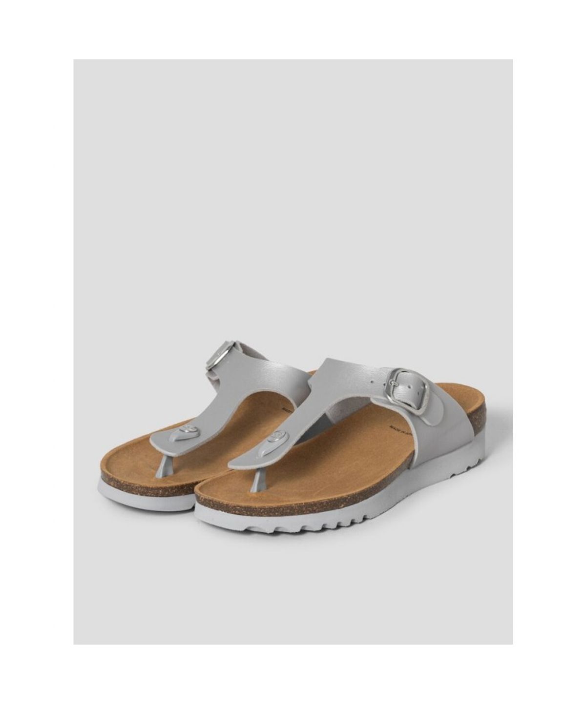 숄(SCHOLL) (WOMEN) 플립플랍 코르크 샌들  그레이 (HH64K2C313)