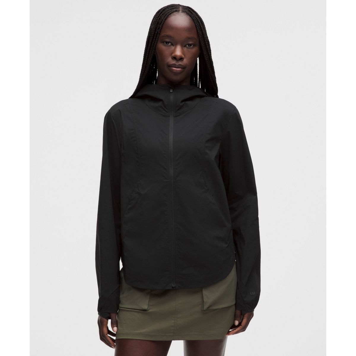 룰루레몬(LULULEMON) UV 프로텍티브 벤틸레이티드 패커블 재킷  BLK
