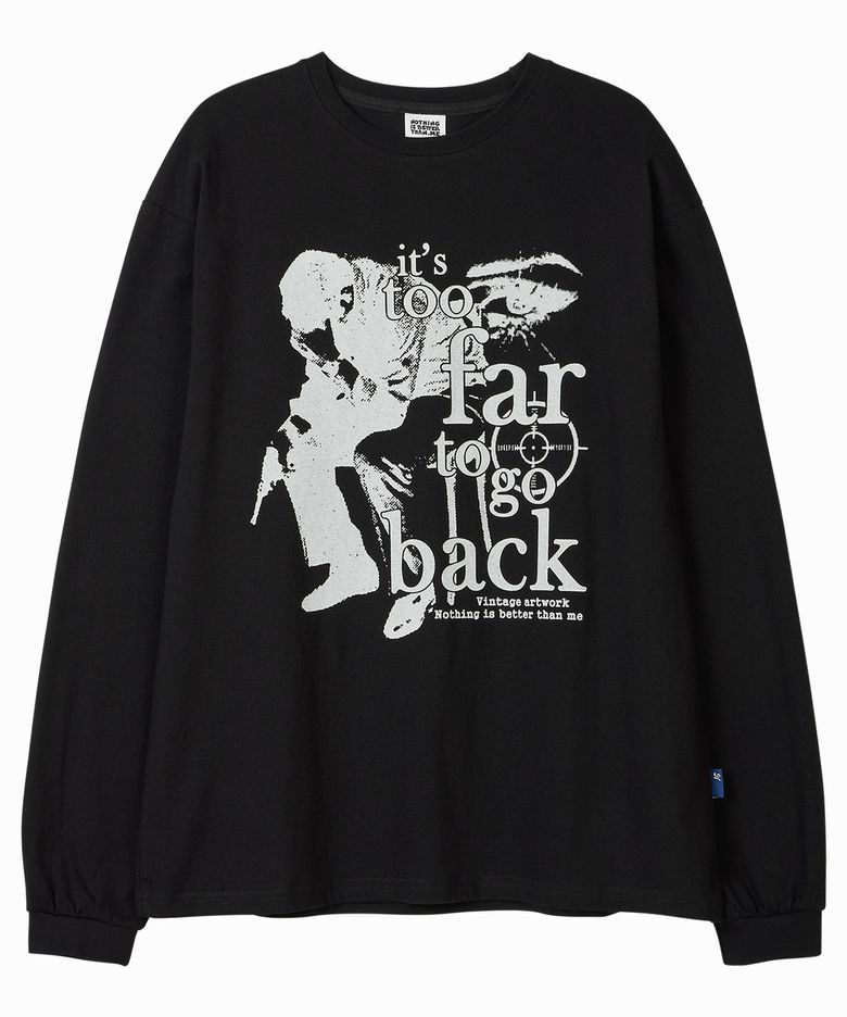 VINTAGE ARTWORK LONG SLEEVE_black