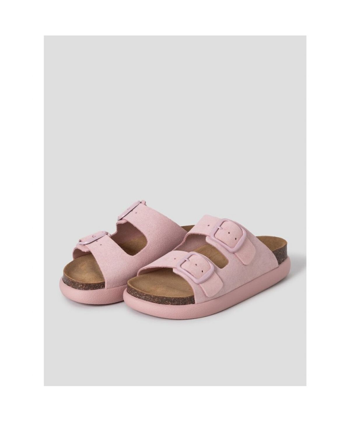숄(SCHOLL) (WOMEN) 투스트랩 청키 코르크 샌들  핑크 (HH64K2C15X)