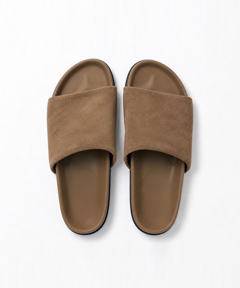 시몬 스웨이드 슬리퍼 / SIMON SUEDE SLIPPER _2colors