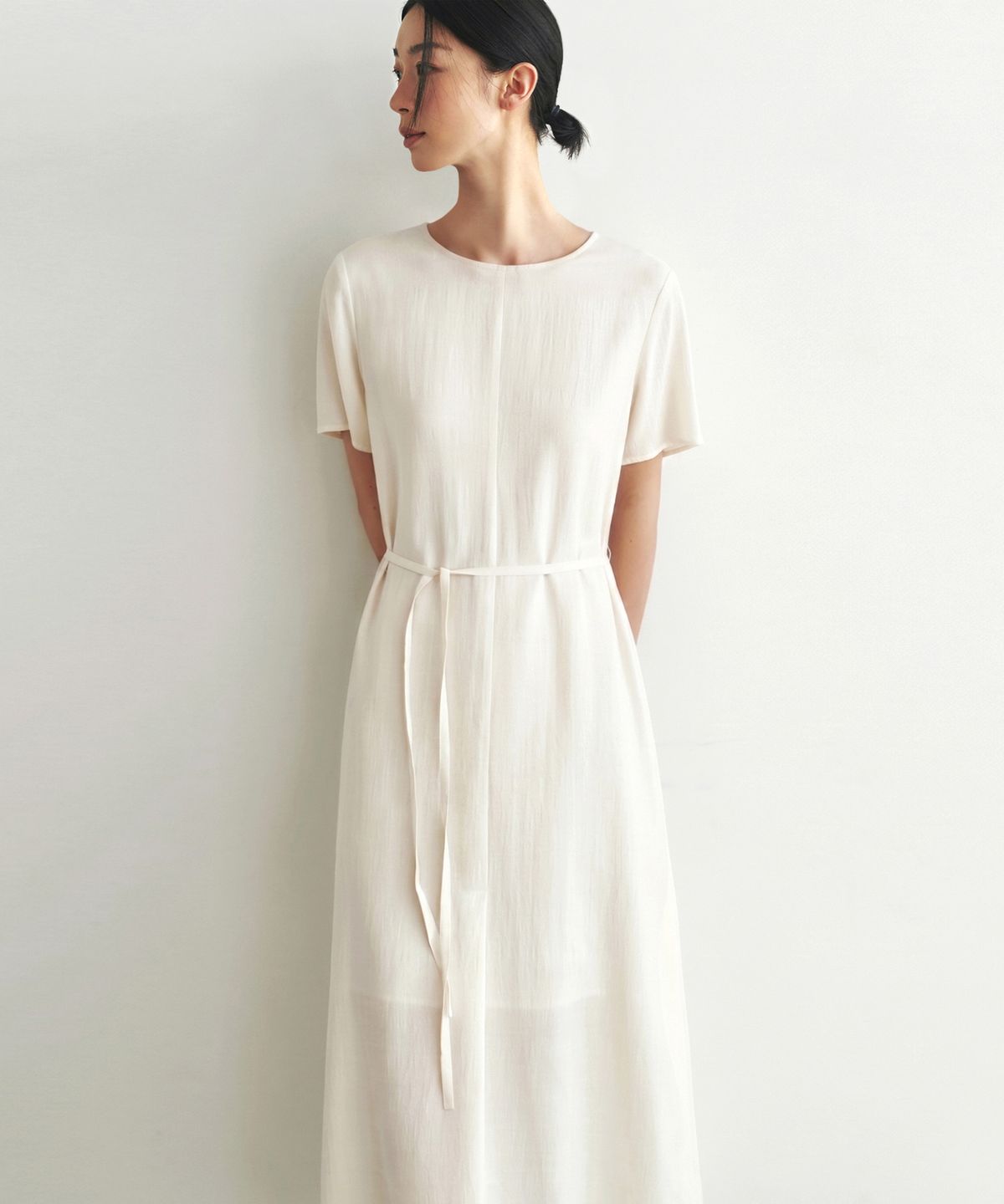 앳모어(ATMORE) 마린 루즈 롱 드레스 (ivory)