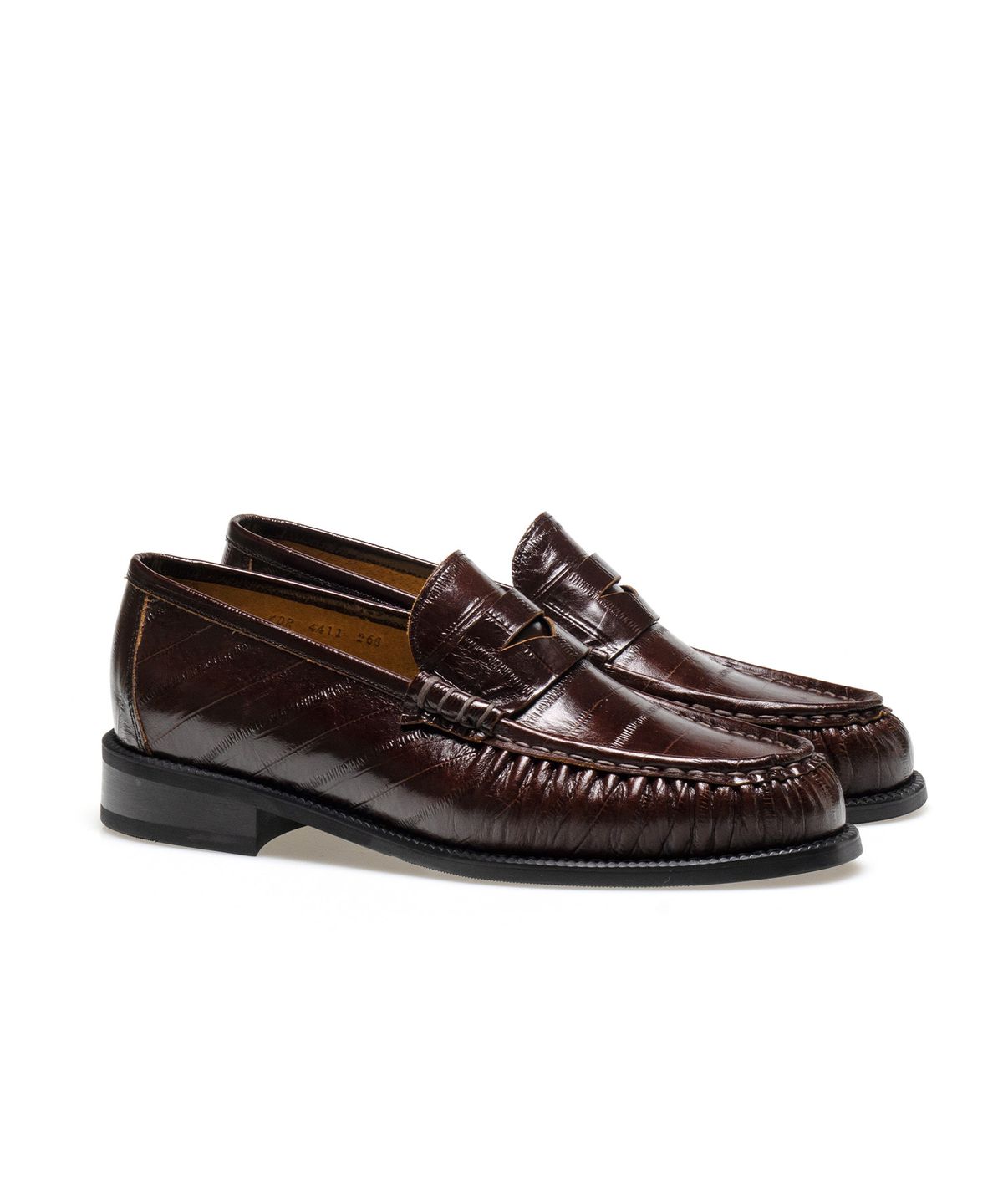 올클래식(ALLCLASSIC) ALC4411 시메르 셔링 로퍼_brown eel
