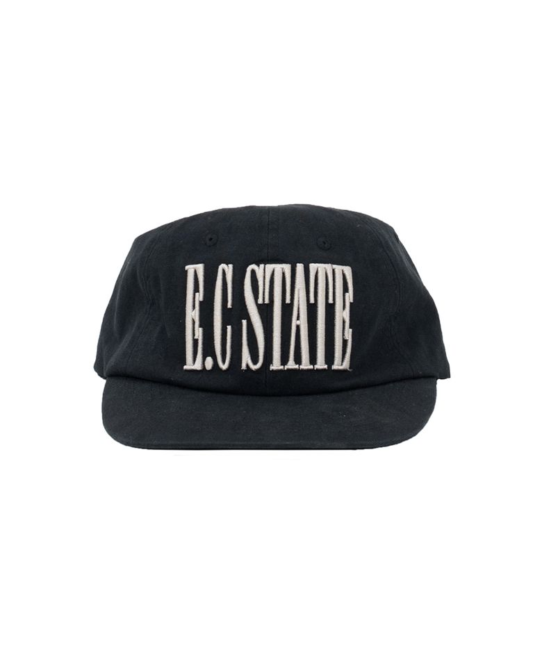 E.C STATE FLAT CAP (BLACK)
