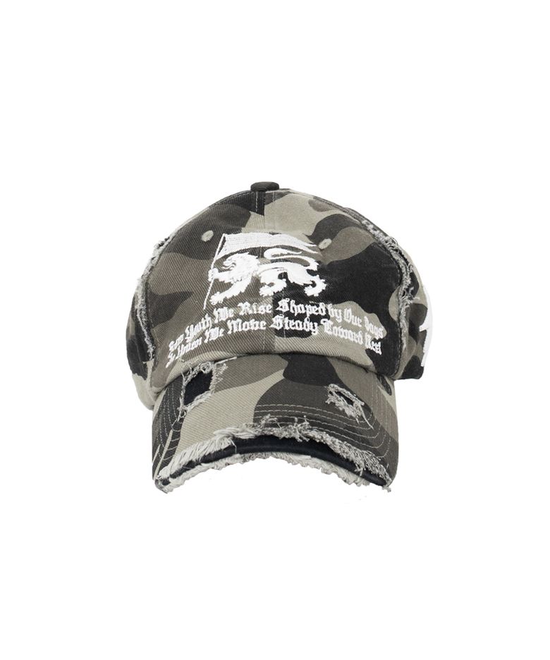 LION DESTROYED CAP (CAMO)