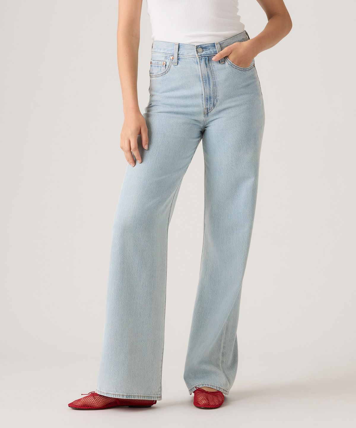 리바이스(LEVI'S) 립케이지 와이드 레그 진 A6081-0079