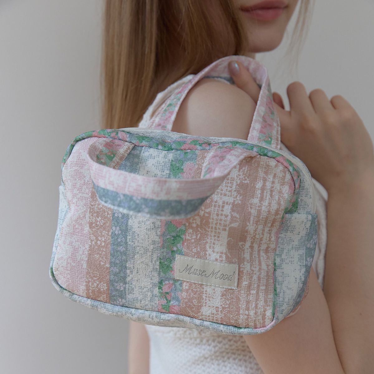 뮤즈무드(MUSEMOOD) Rose Lace Mini Bag (미니백)
