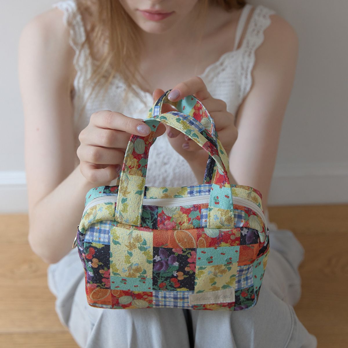 뮤즈무드(MUSEMOOD) Fruit Grocery Mini Bag (미니백)