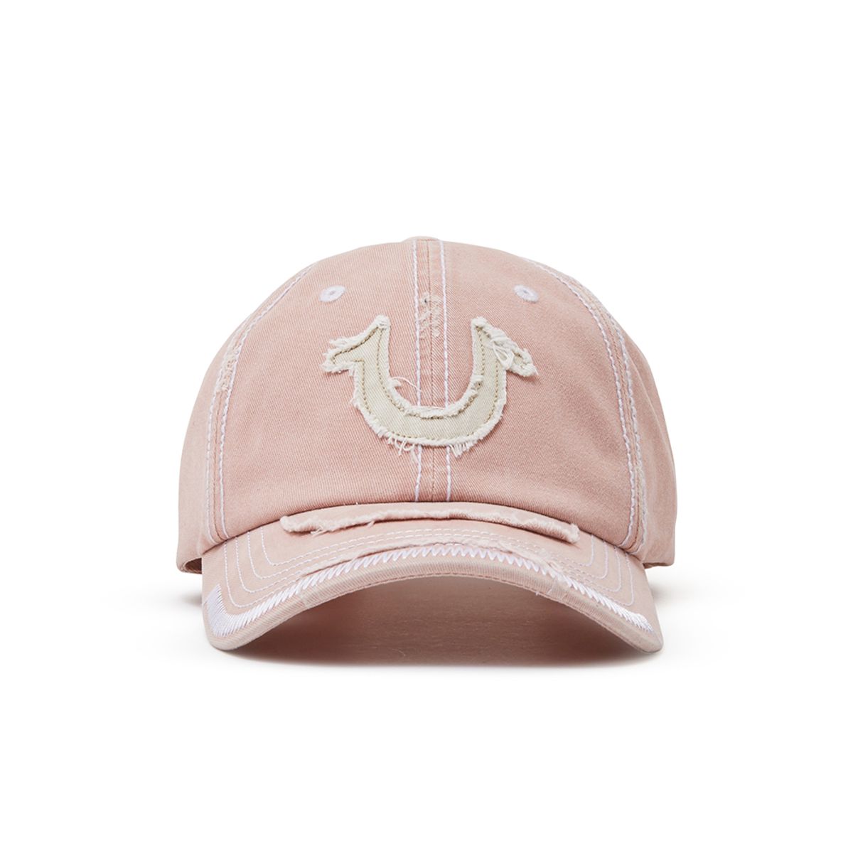 트루릴리젼(TRUERELIGION) BIG-T STITCH VTG CAP_PINK