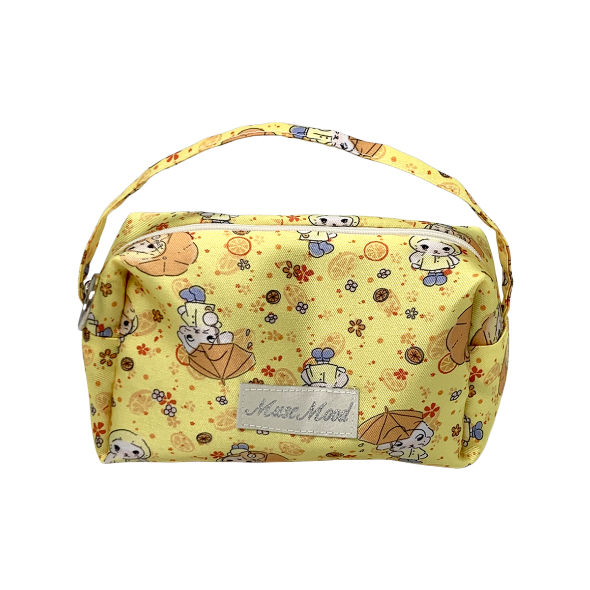 뮤즈무드(MUSEMOOD) Orange Rain hand bag pouch (핸드파우치백)
