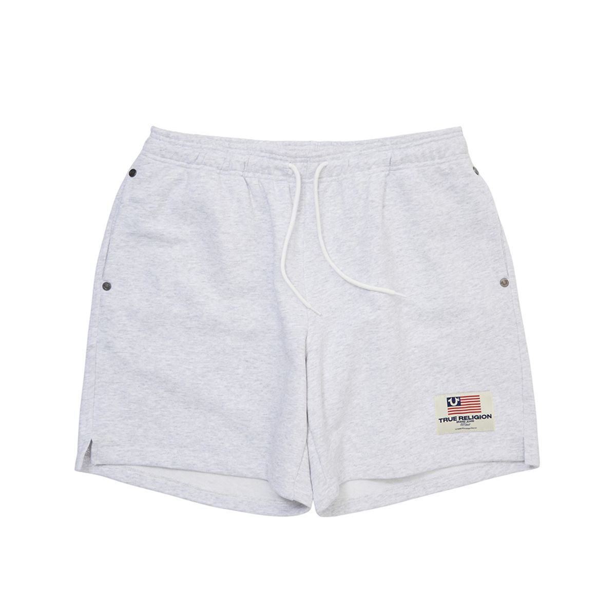 트루릴리젼(TRUERELIGION) TR SWEAT SHORTS_MELANGE GREY