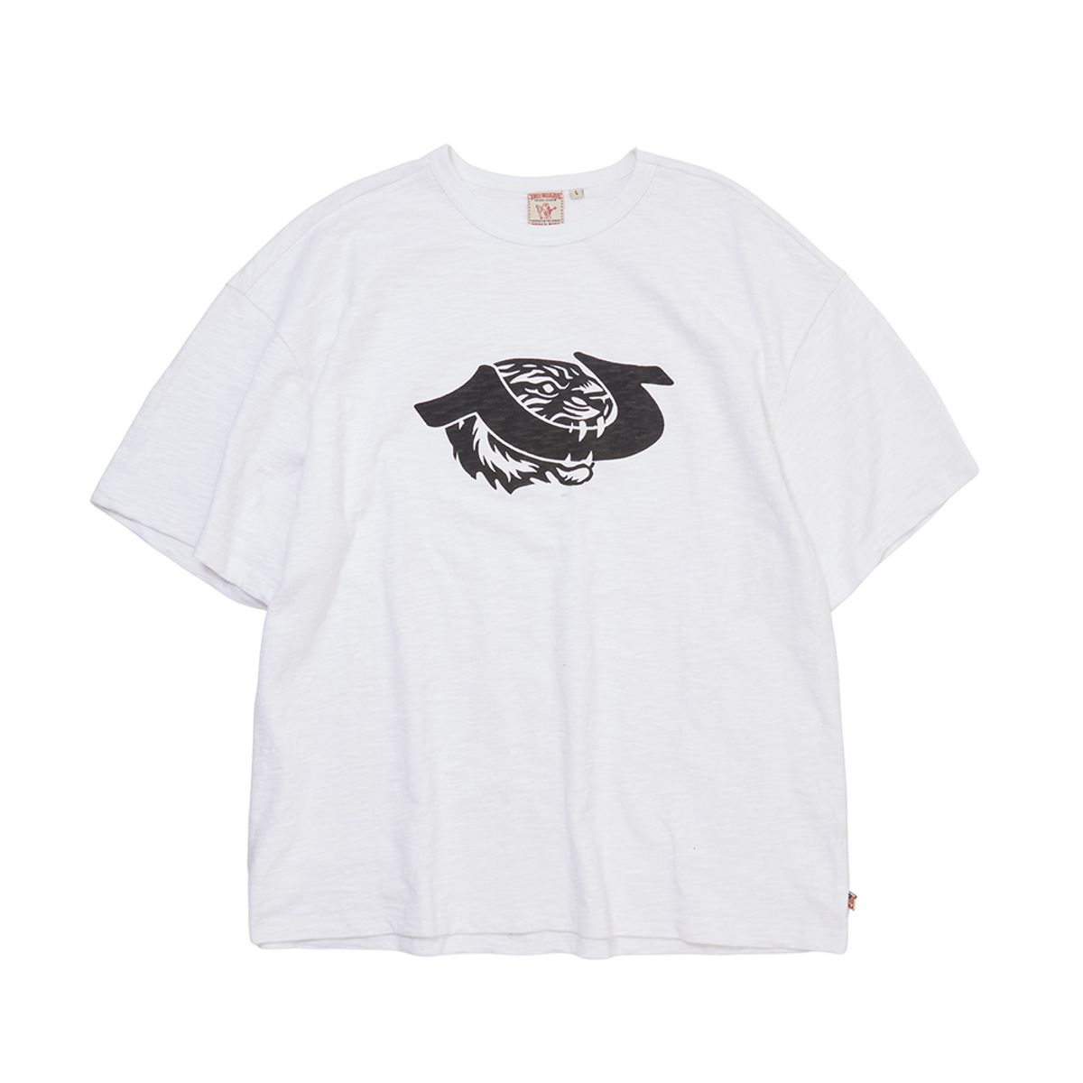 트루릴리젼(TRUERELIGION) TIGER HEAD T-SHIRT_WHITE