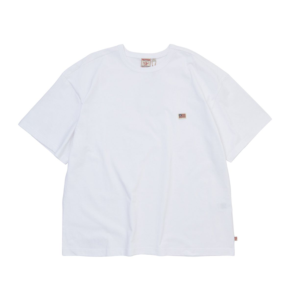 트루릴리젼(TRUERELIGION) SMALL OLD GLORY T-SHIRT_WHITE