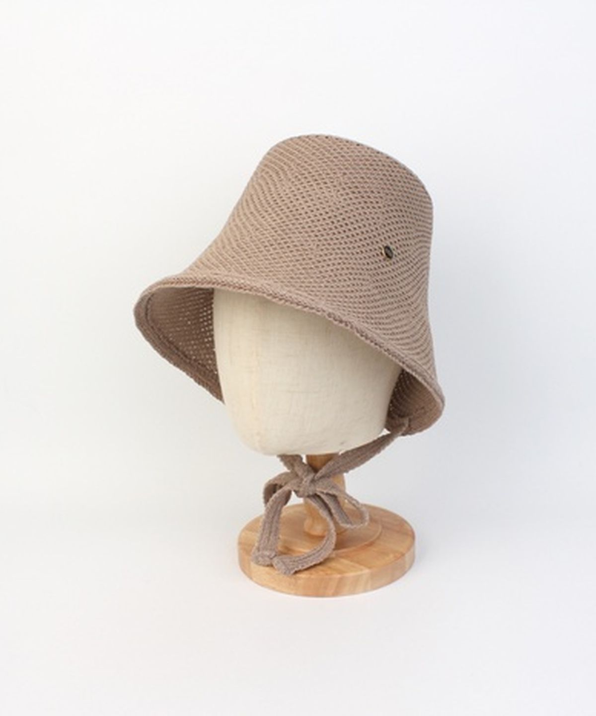유니버셜 케미스트리(UNIVERSAL CHEMISTRY) Summer Logo Brown Bonnet Hat 보닛햇