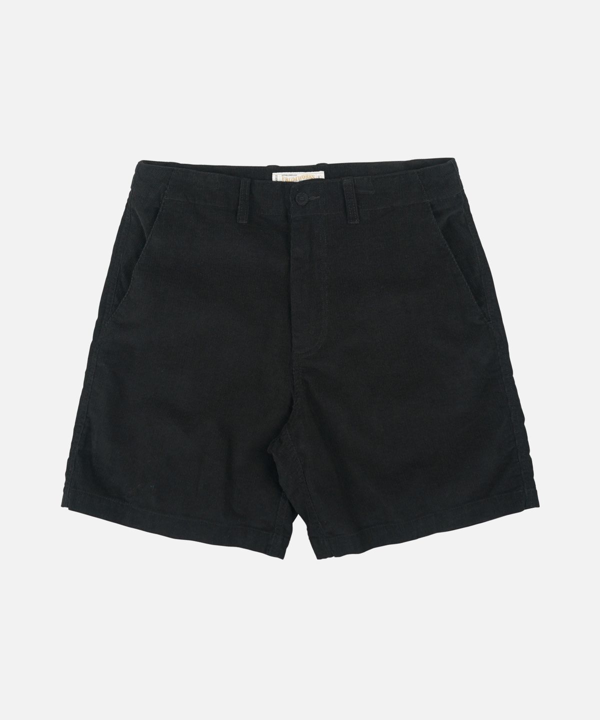 프리즘웍스(FRIZMWORKS) CORDUROY COMFORT SHORTS _ BLACK