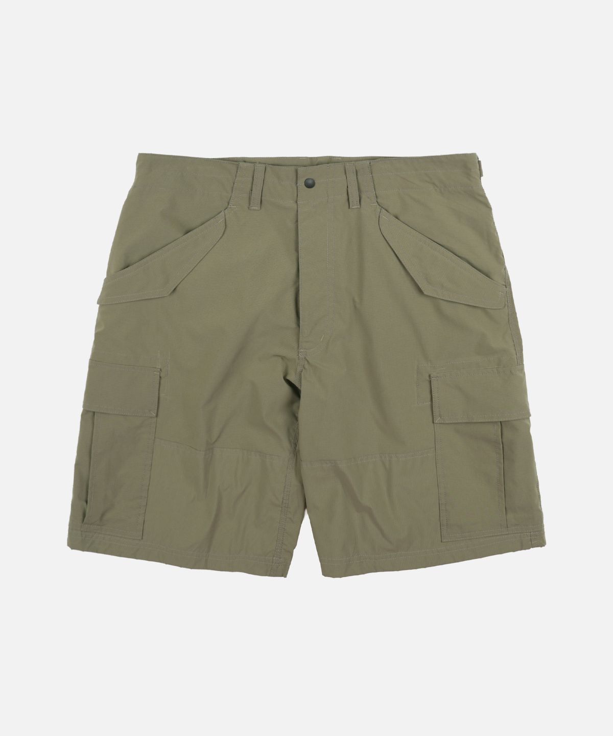 프리즘웍스(FRIZMWORKS) MICRO RIPSTOP ESSENTIAL CARGO SHORTS _ LIGHT OLIVE