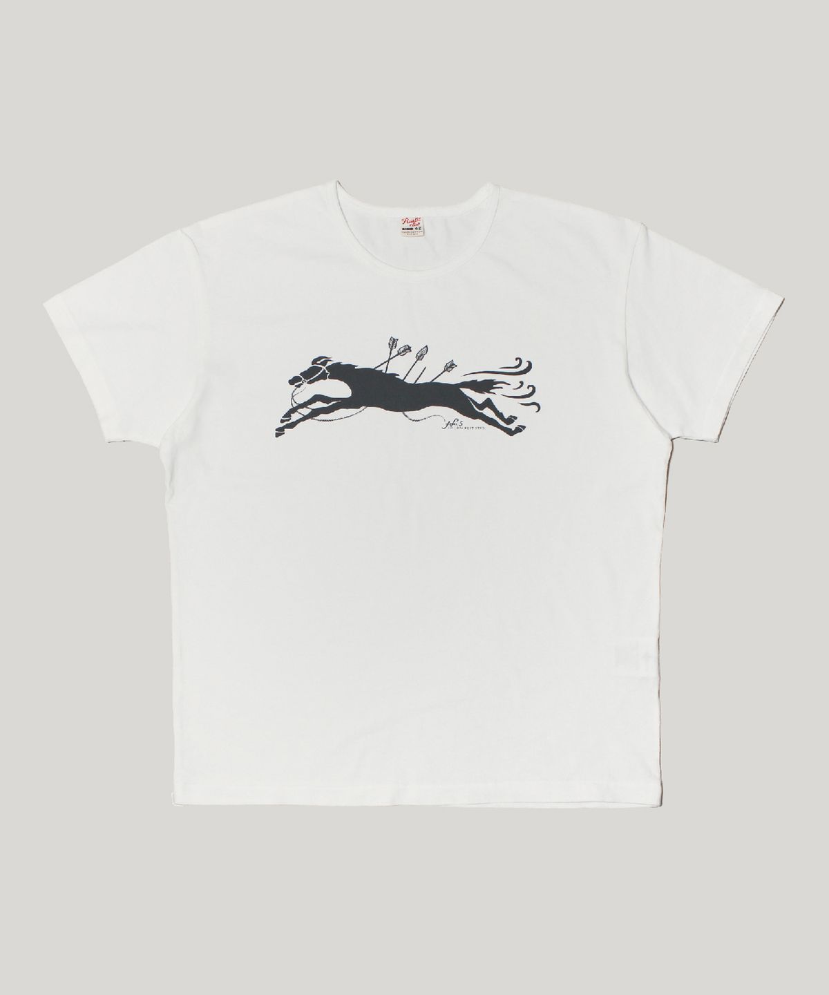러스틱클럽(RUSTICCLUB) RC STANDARD RANGE HORSE NO.5 T-SHIRT