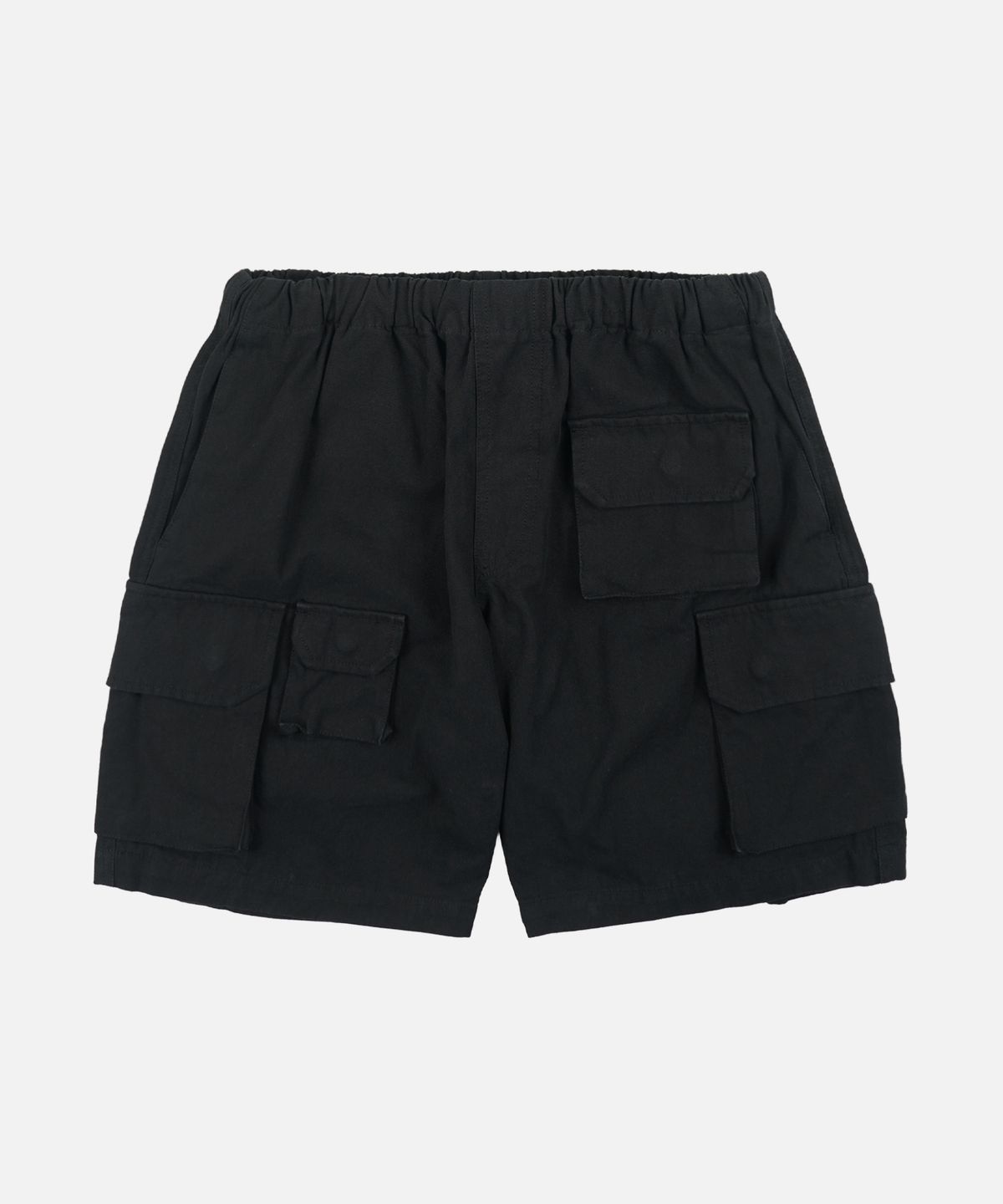 프리즘웍스(FRIZMWORKS) CANVAS MULTI POCKET SHORTS _ BLACK
