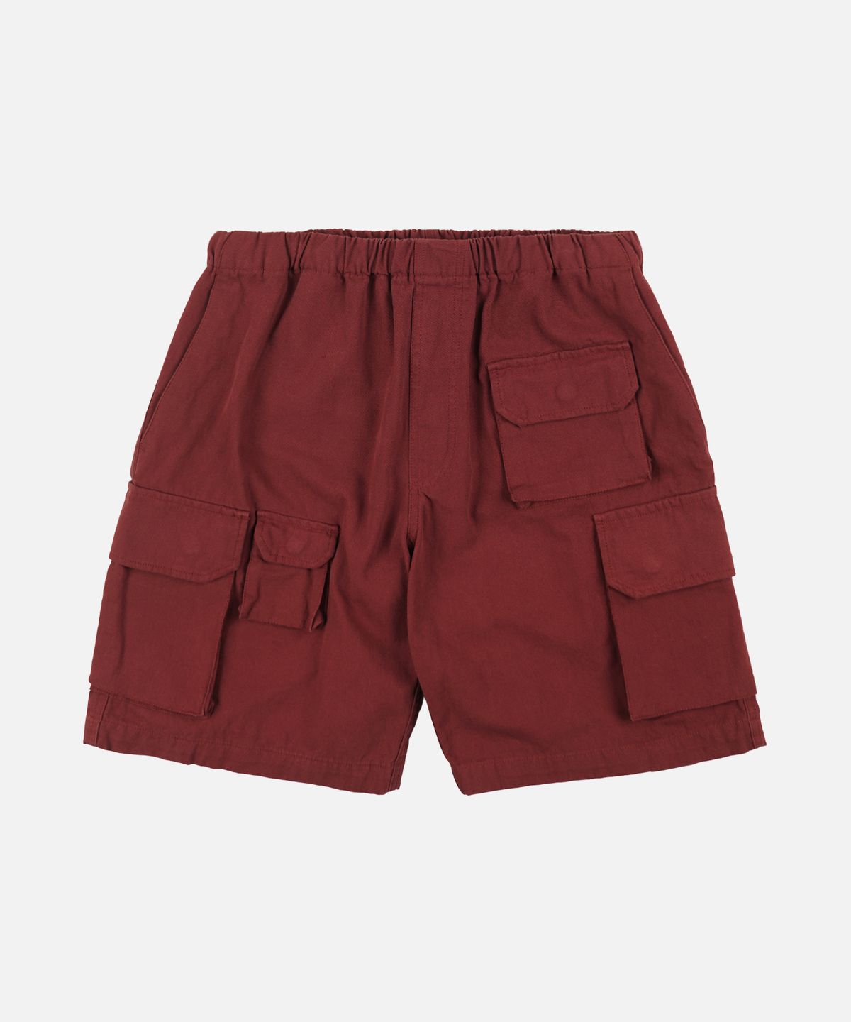 프리즘웍스(FRIZMWORKS) CANVAS MULTI POCKET SHORTS _ BURGUNDY