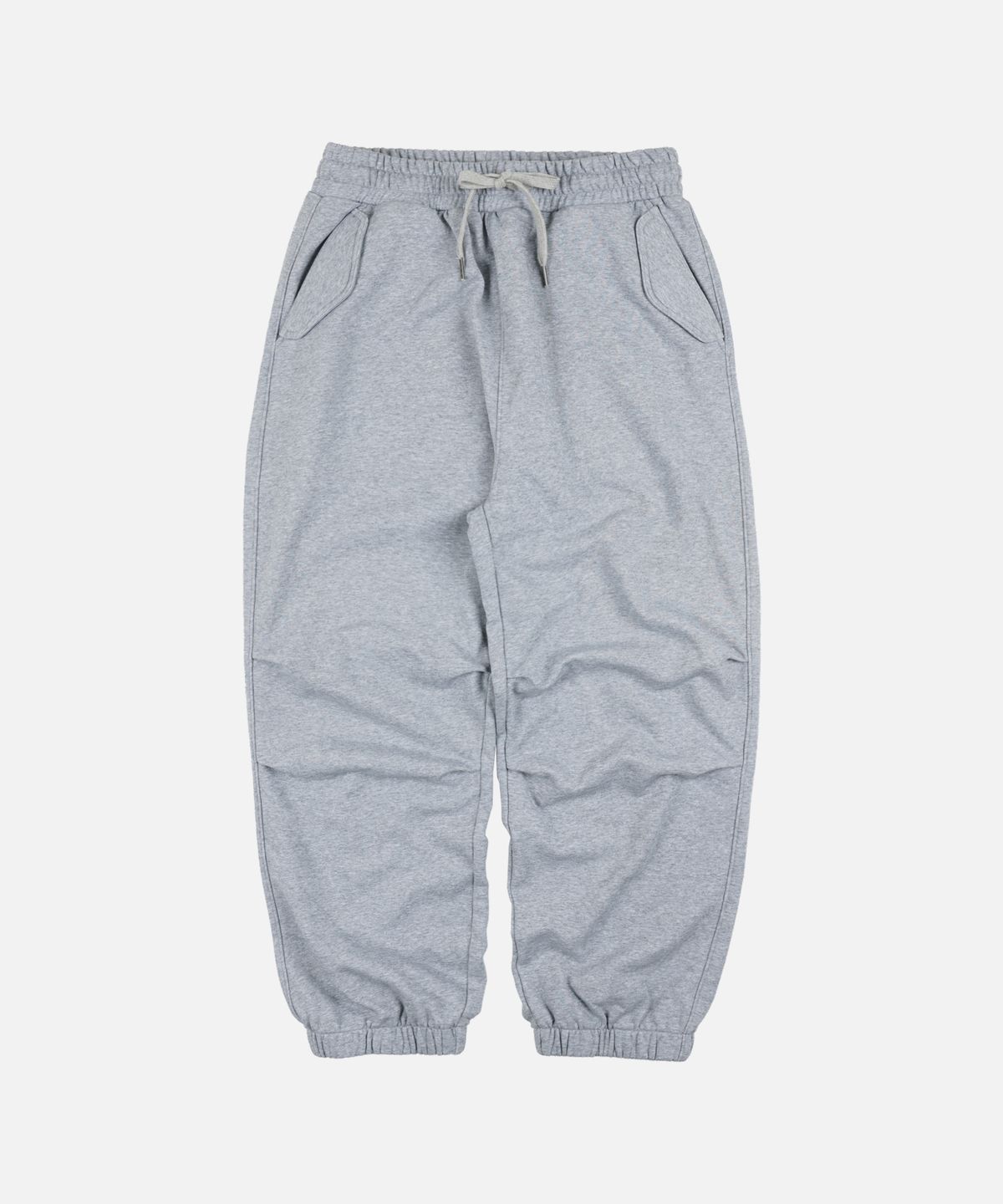 프리즘웍스(FRIZMWORKS) SOFT TWO TUCK SWEAT PANTS _ GRAY