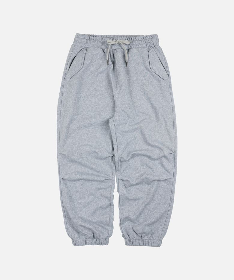 SOFT TWO TUCK SWEAT PANTS _ GRAY