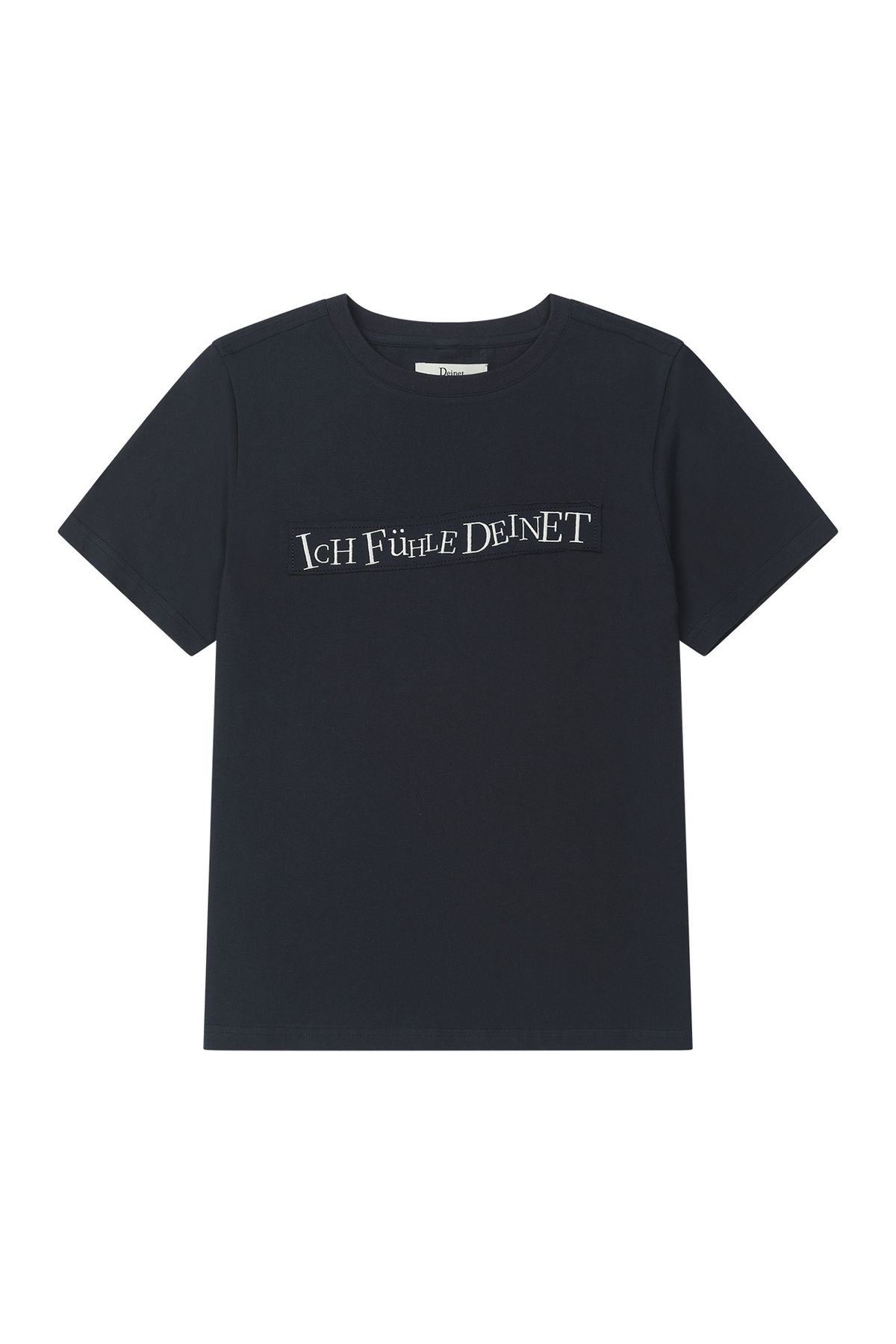 다이닛(DEINET) UPSIDED T-SHIRT IN DARK NAVY