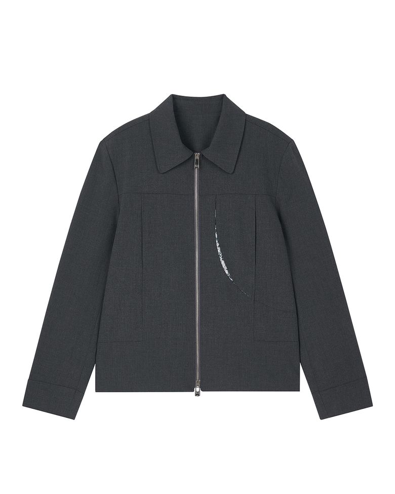 Slit Blouson