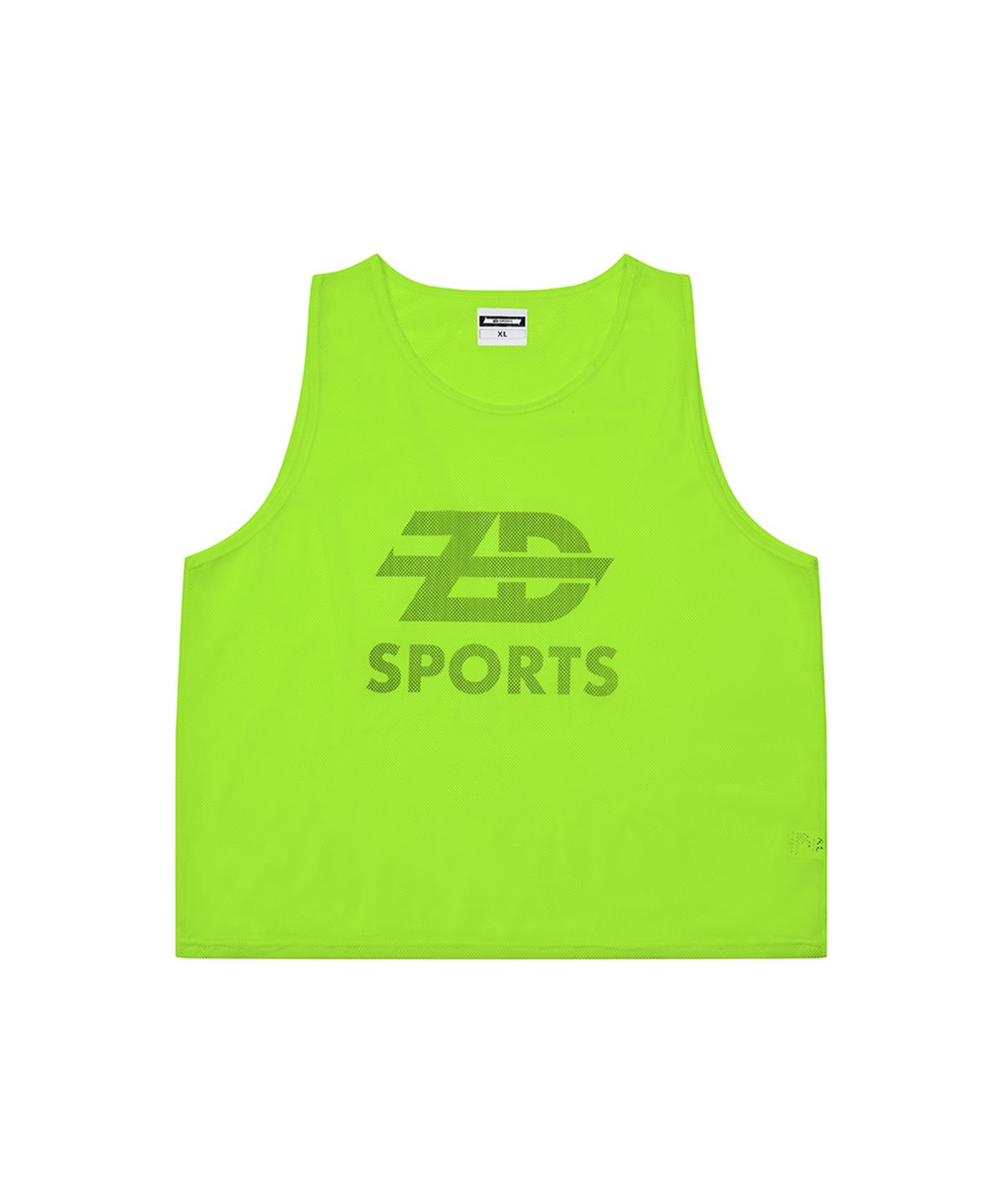 제트디 스포츠(ZD SPORTS) ZD 크루 팀조끼 [형광연두]
