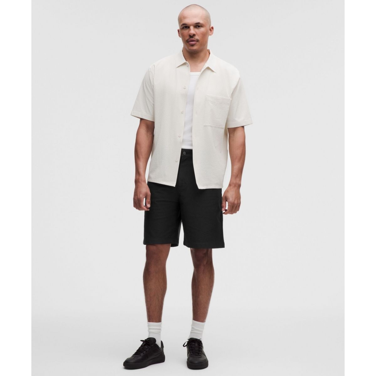 룰루레몬(LULULEMON) 이지파이브 릴랙스 핏 쇼츠 9inch  BLK