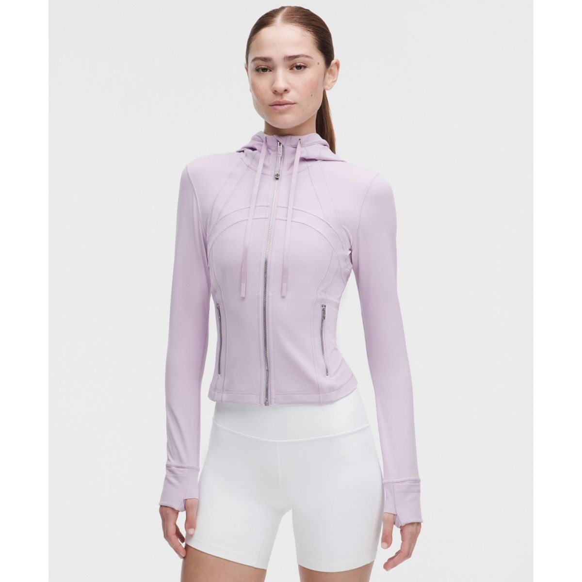 룰루레몬(LULULEMON) 디파인 크롭 후드 재킷 *Nulu  LLAY MRRS MRRS