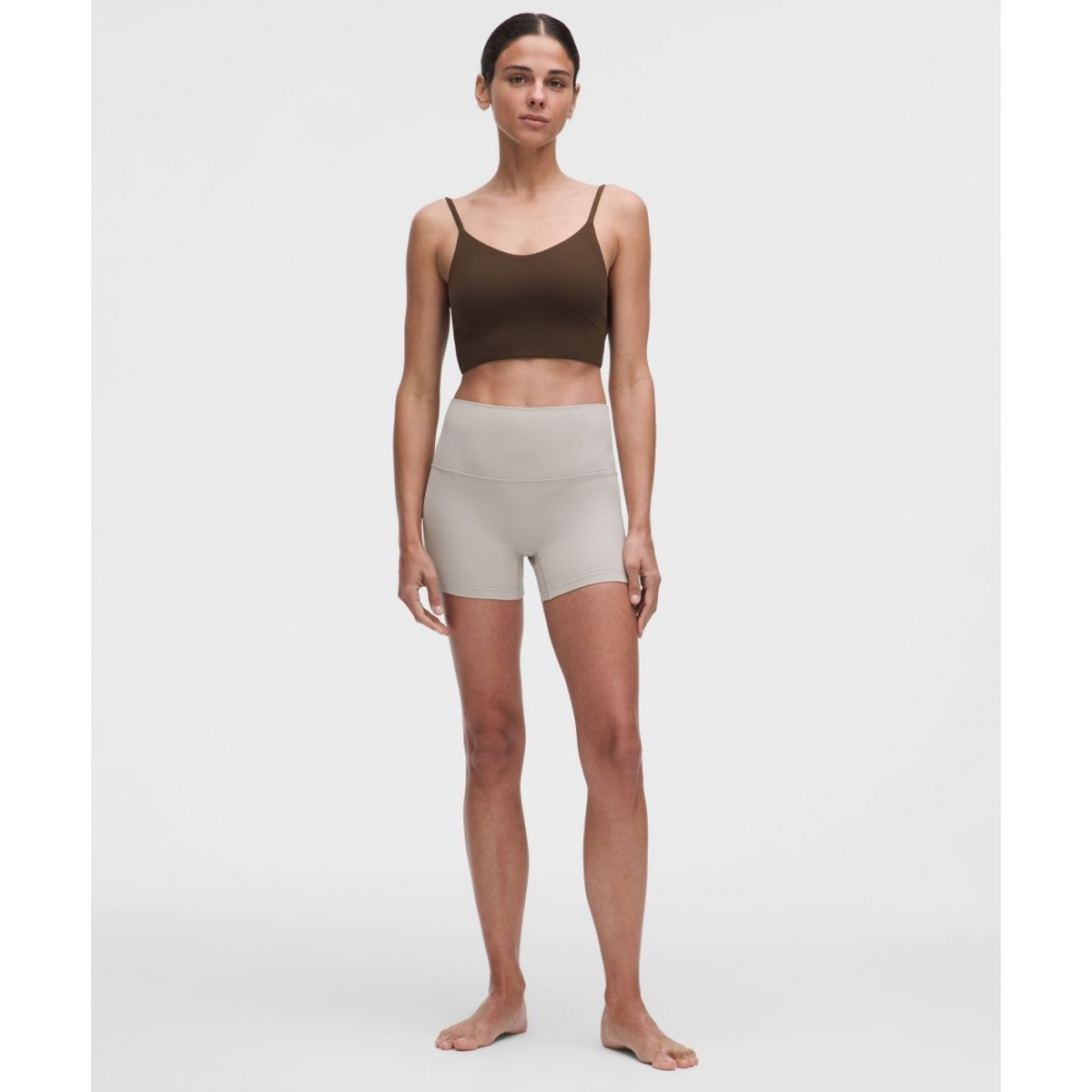 룰루레몬(LULULEMON) 룰루레몬 Align No Line™ 하이라이즈 쇼츠 4inch  DOWN