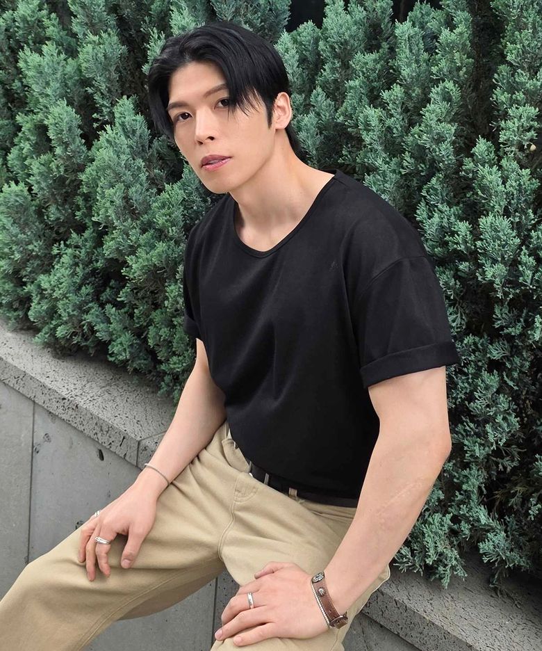 수피마 쿨링 U넥 반팔 [블랙]