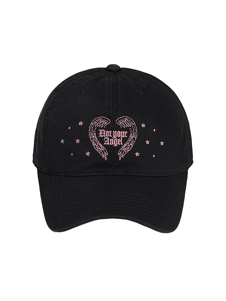 Not your Angel Cap (Black)