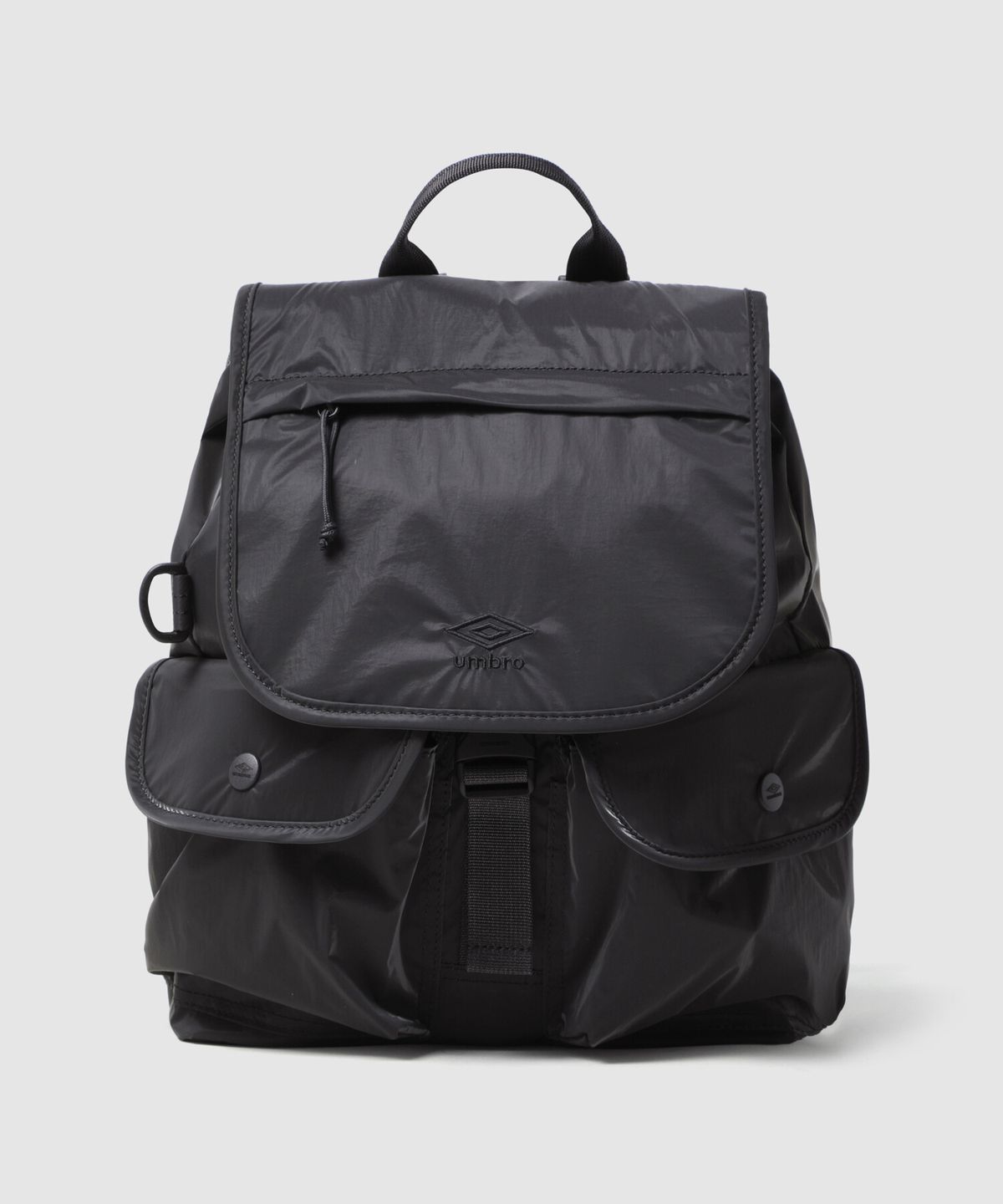엄브로(UMBRO) 플랩 럭색 백팩 (10L) 차콜 UR223CBP51