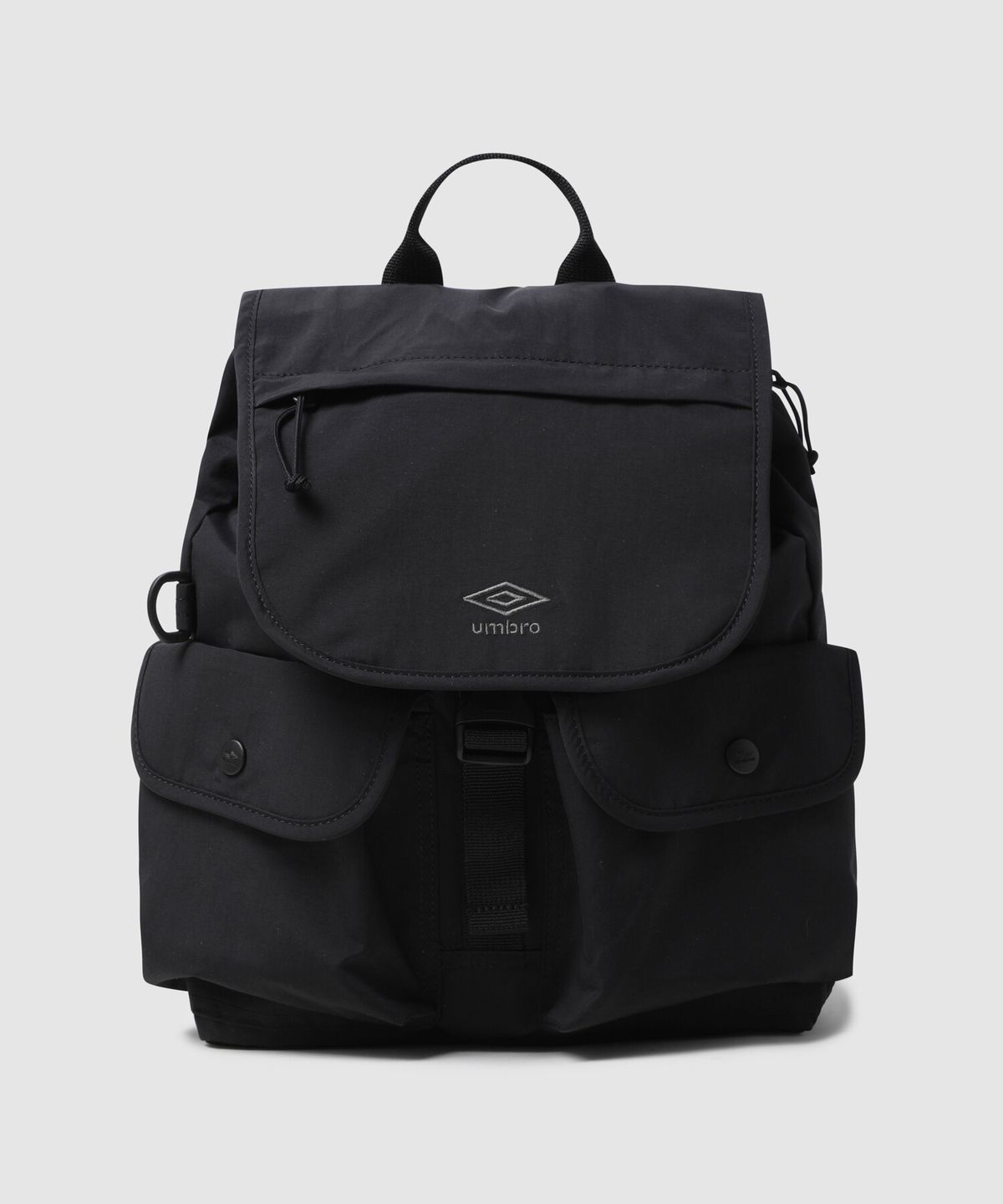 엄브로(UMBRO) 플랩 럭색 백팩 (10L) 블랙 UR223CBP51